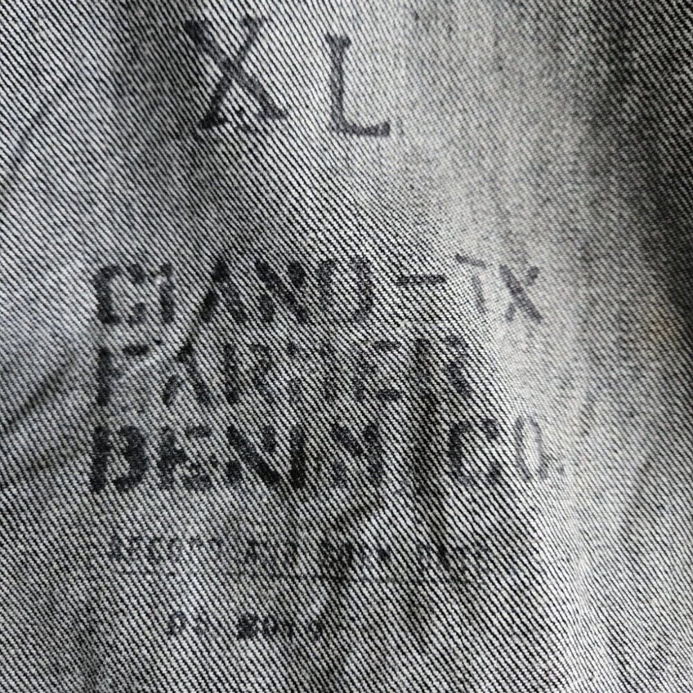 Ciano Farmer Denim Co.  - 14oz Selvedge Texas Denim Workshirt handmade XL - Picture 15 of 16